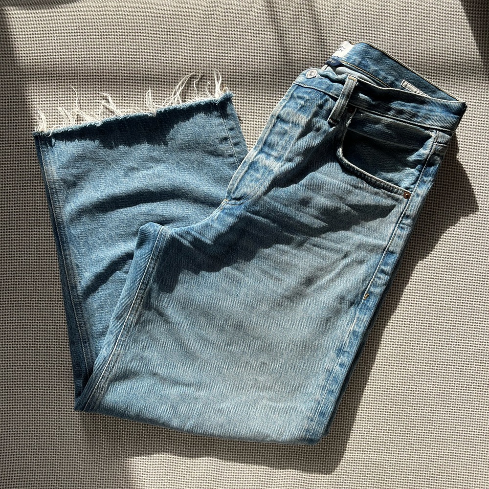 Citizens of Humanity Ayla Raw Hem Crop - Picture 5 of 10